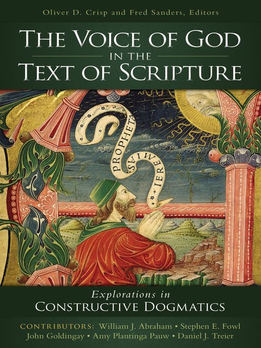 Title details for The Voice of God in the Text of Scripture by Oliver D. Crisp - Available